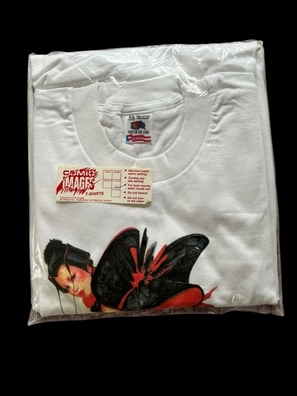 VINTAGE 1993 Olivia De Berardinis XL T-Shirt NEW SEALED Comic Images Rare Pinup